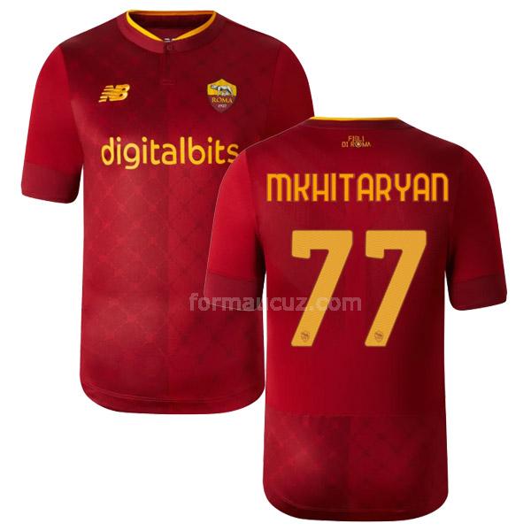 new balance as roma 2022-23 mkhitaryan İç saha maç forması