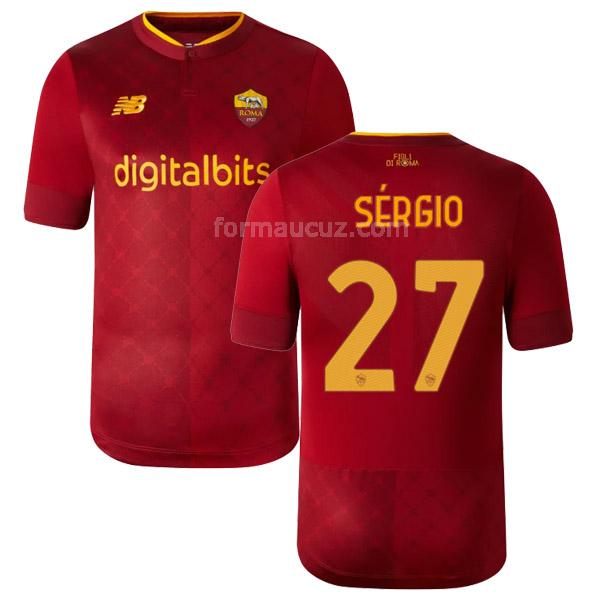 new balance as roma 2022-23 sergio İç saha maç forması