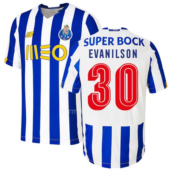 new balance porto 2020-21 evanilson İç saha maç forması