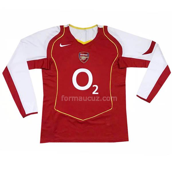 nike arsenal 2004-2005 uzun kollu İç saha maç retro formaları