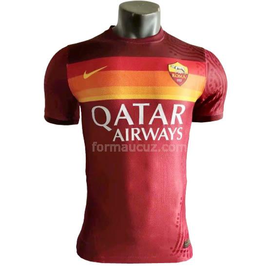 nike as roma 2020-2021 oyuncu sürümü İç saha maç forması