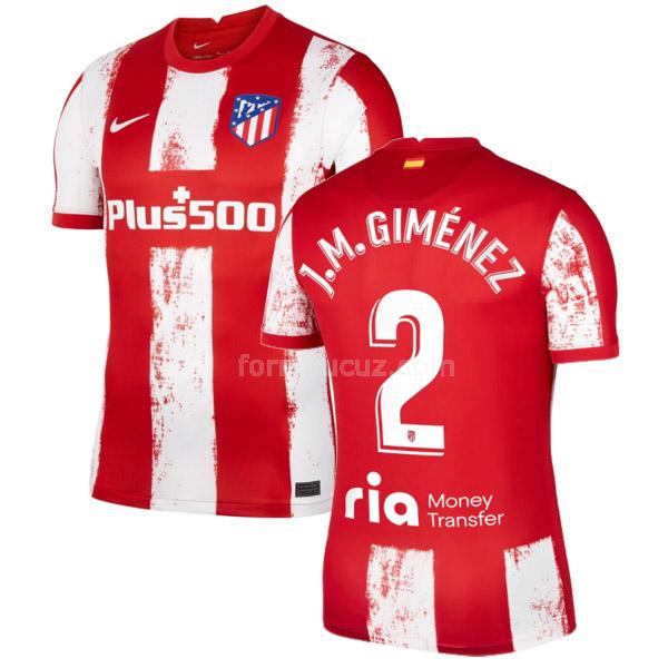 nike atlético de madrid 2021-22 j.m.gimenez İç saha maç forması