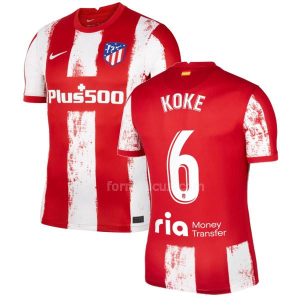 nike atlético de madrid 2021-22 koke İç saha maç forması