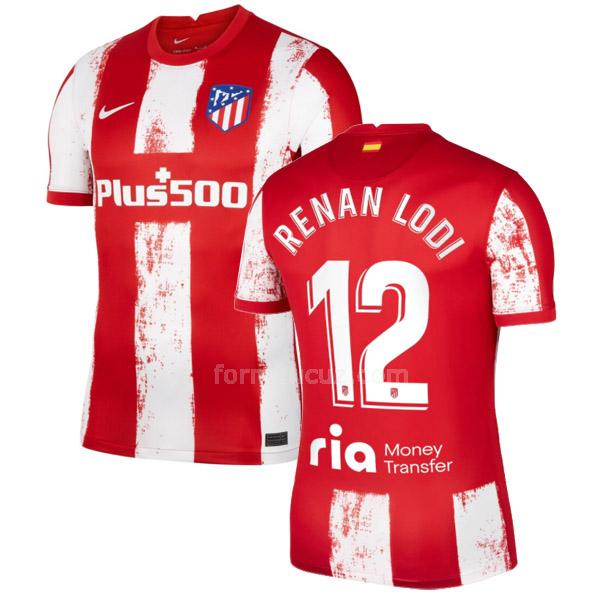 nike atlético de madrid 2021-22 renan lodi İç saha maç forması