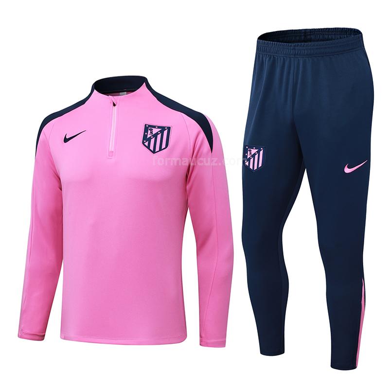 nike atlético de madrid 2024-25 pembe svetşört