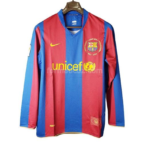 nike barcelona 2007-2008 uzun kollu İç saha retro formaları