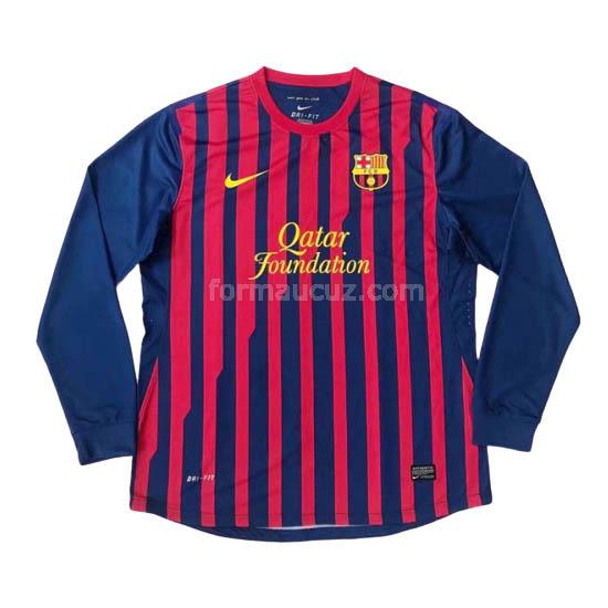 nike barcelona 2011-2012 uzun kollu İç saha maç retro formaları