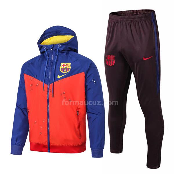 nike barcelona 2019-2020 kırmızı mavi yağmurluk