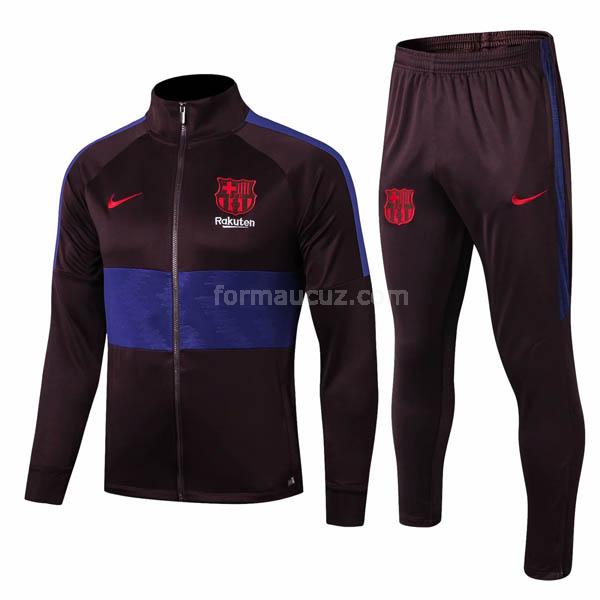 nike barcelona 2019-2020 mavi siyah ceket