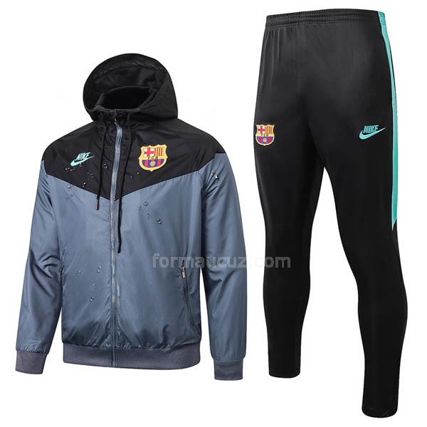 nike barcelona 2019-2020 siyah sarı yağmurluk