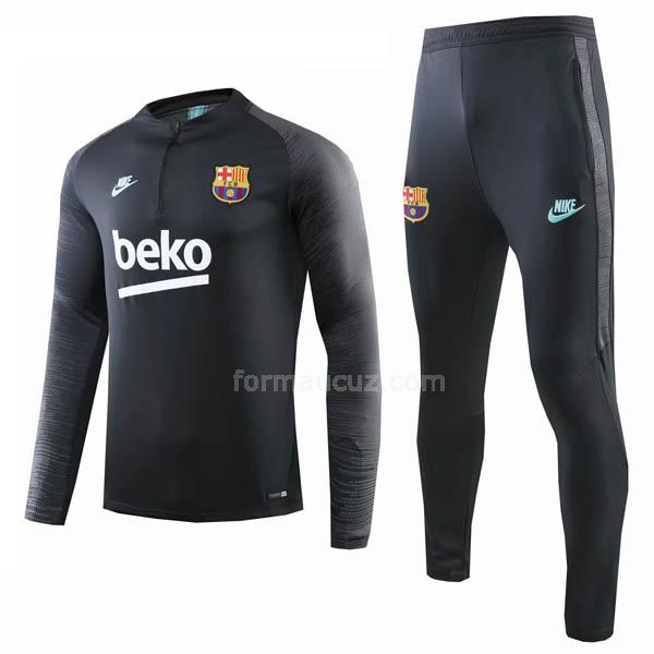 nike barcelona 2019-2020 siyah svetşört