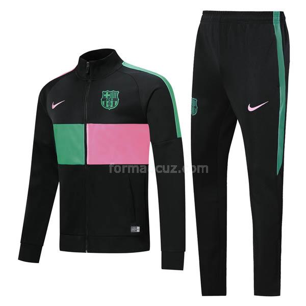 nike barcelona 2019-2020 yeşil pembe ceket