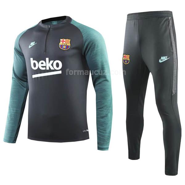 nike barcelona 2019-2020 yeşil siyah svetşört