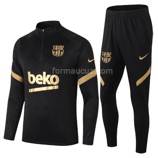 nike barcelona 2020-21 ii siyah svetşört