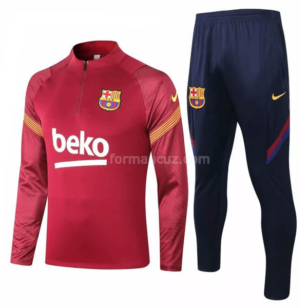 nike barcelona 2020-21 kırmızı svetşört