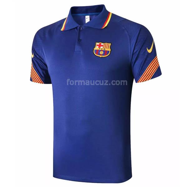 nike barcelona 2020-21 mavi polo