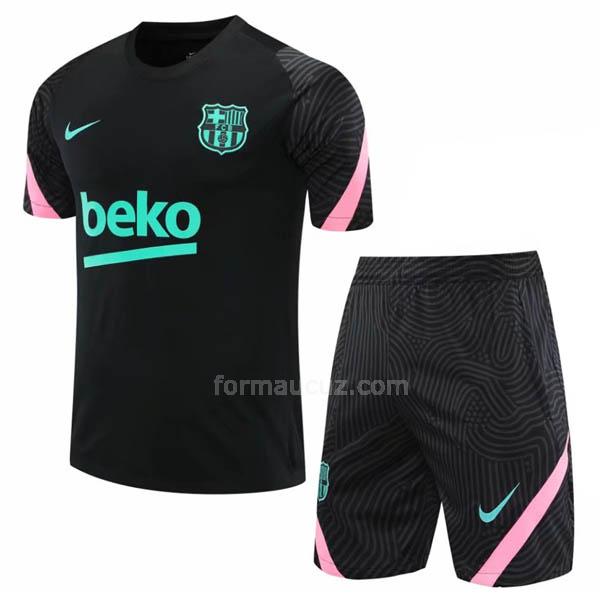 nike barcelona 2020-21 siyah antrenman formaları ve eşofman altı