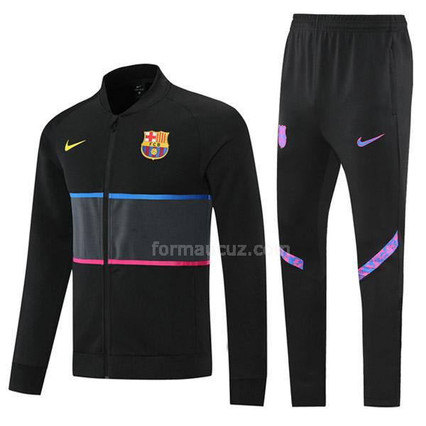 nike barcelona 2021-22 08g32 siyah ceket