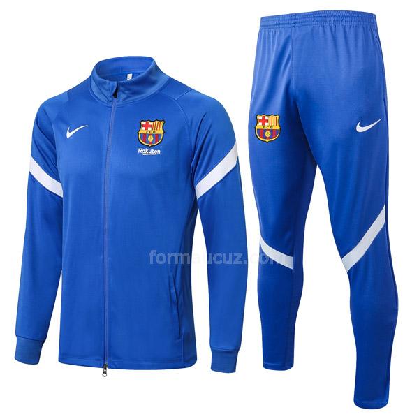 nike barcelona 2021-22 fcb1 mavi ceket