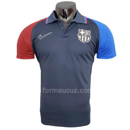 nike barcelona 2021-22 lacivert polo