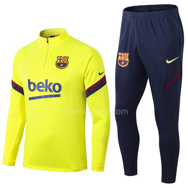 nike barcelona 2021 Çocuk sarı svetşört