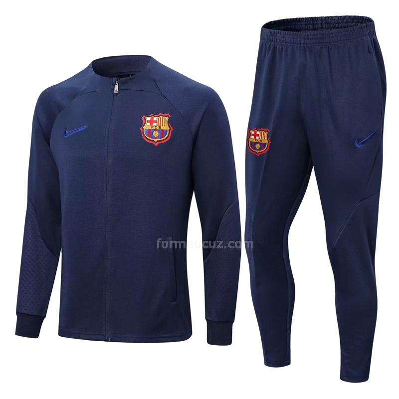 nike barcelona 2022-23 221025a1 lacivert ceket