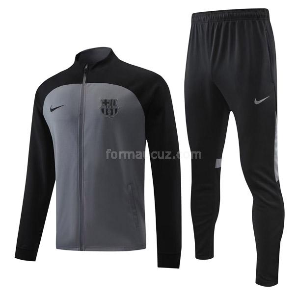 nike barcelona 2022-23 2291a gri ceket