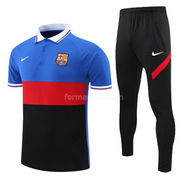 nike barcelona 2022 kitler mavi kırmızı siyah polo