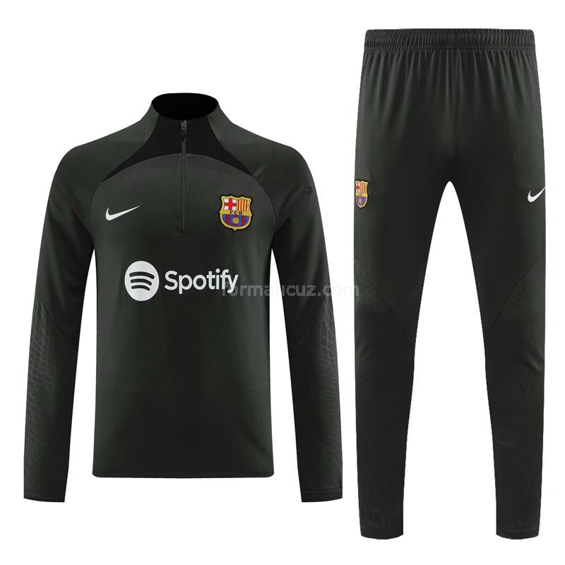 nike barcelona 2023-24 23616a1 kahverengi svetşört