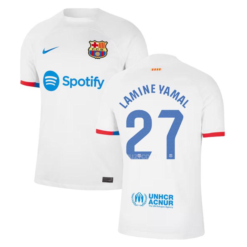 nike barcelona 2023-24 lamine yamal deplasman forması