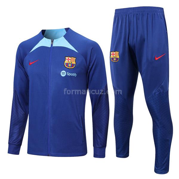 nike barcelona 2023 221228a1 mavi ceket