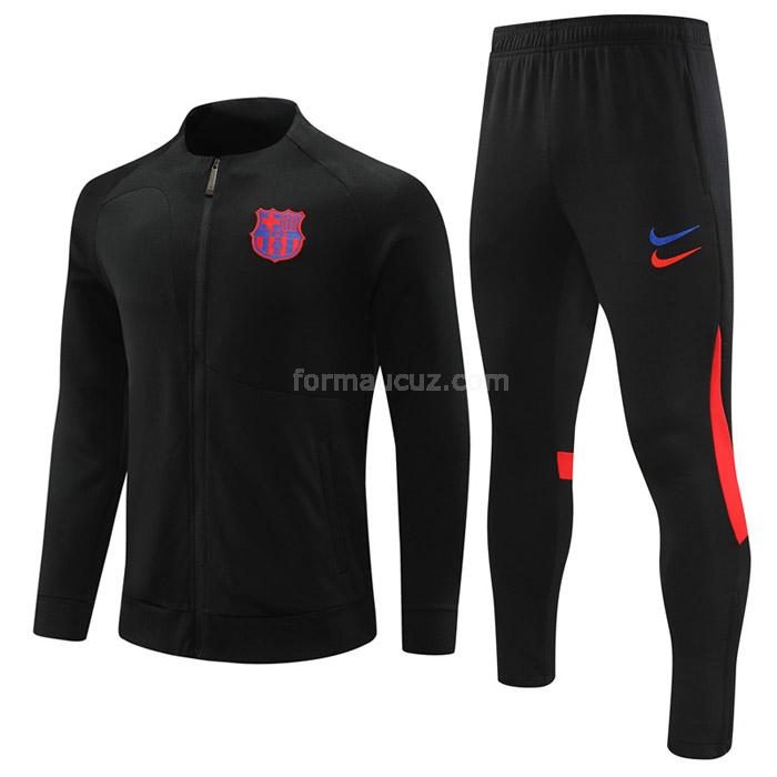 nike barcelona 2023 2317a1 siyah ceket