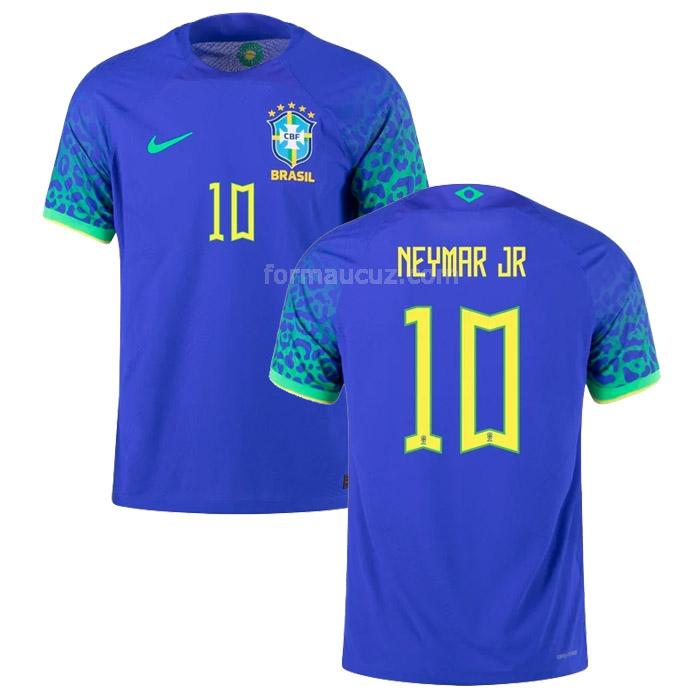 nike brezilya 2022 neymar jr. dünya kupası deplasman forması