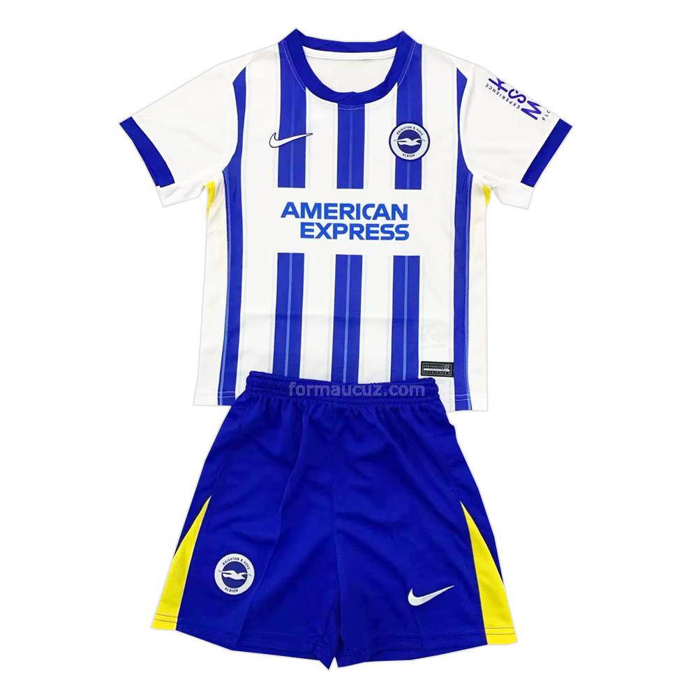 nike brighton hove albion 2024-25 Çocuk İç saha forması