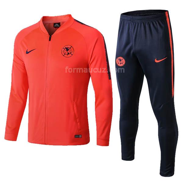 nike club américa 2019-2020 portakal ceket