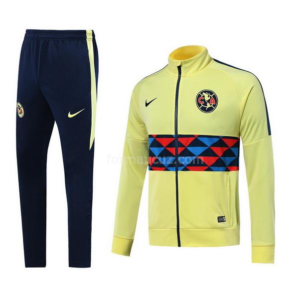 nike club américa 2019-2020 sarı ceket