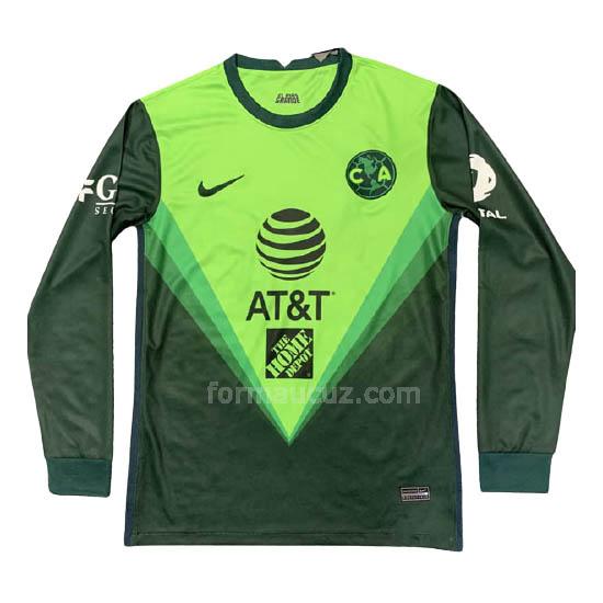 nike club américa 2020-21 uzun kollu yeşil maç forması