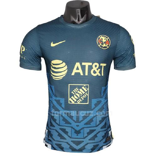 nike club américa 2021-22 oyuncu sürümü deplasman maç forması