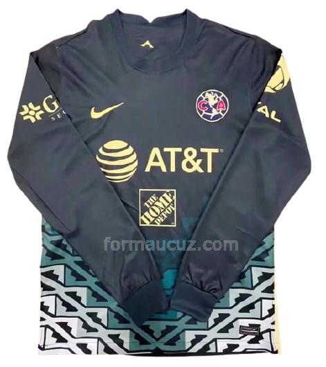 nike club américa 2021-22 uzun kollu deplasman maç forması