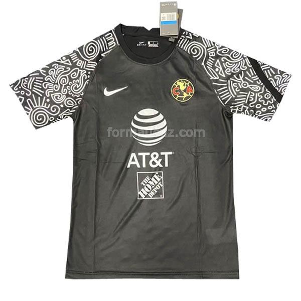 nike club américa 2021 pre-match siyah maç forması