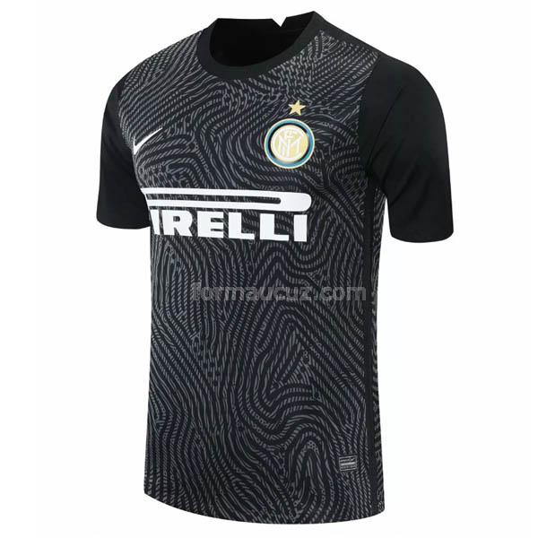 nike inter milan 2020-21 kaleci siyah maç forması