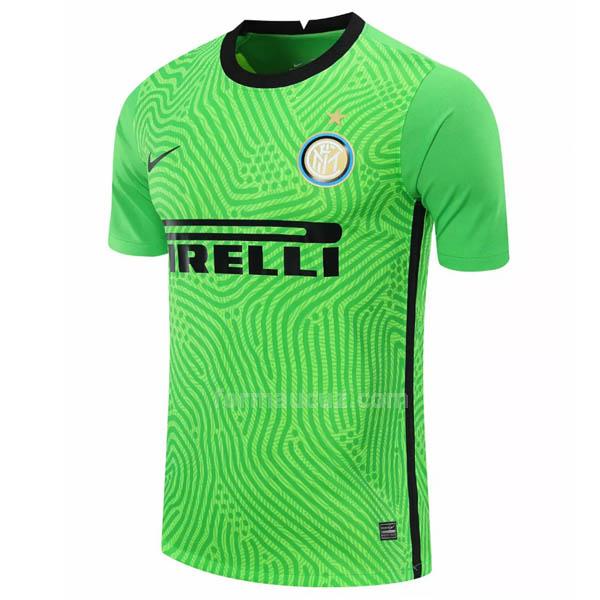 nike inter milan 2020-21 kaleci yeşil maç forması