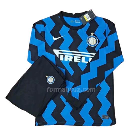 nike inter milan 2020-21 uzun kollu İç saha maç forması