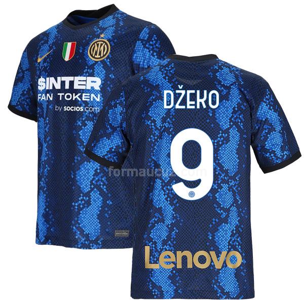 nike inter milan 2021-22 dzeko İç saha maç forması