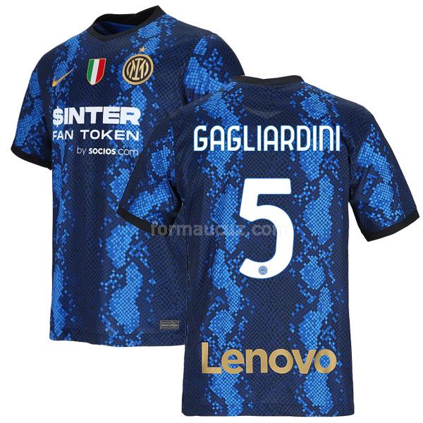 nike inter milan 2021-22 gagliardini İç saha maç forması