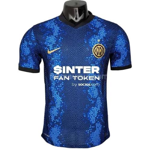 nike inter milan 2021-22 oyuncu sürümü İç saha forması