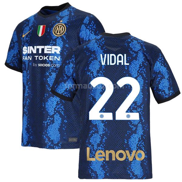 nike inter milan 2021-22 vidal İç saha maç forması