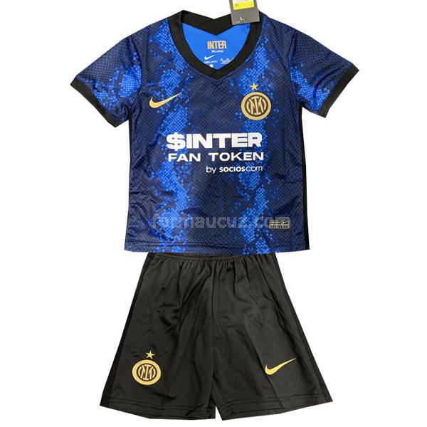 nike inter milan 2021-22 Çocuk İç saha maç forması