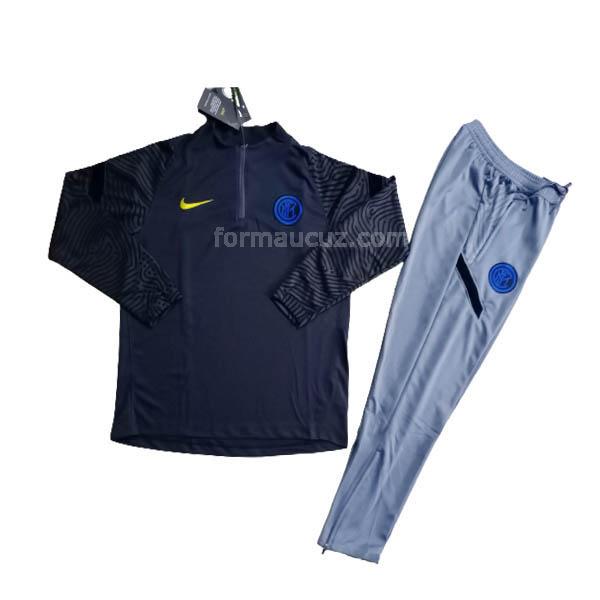 nike inter milan 2021 Çocuk siyah svetşört