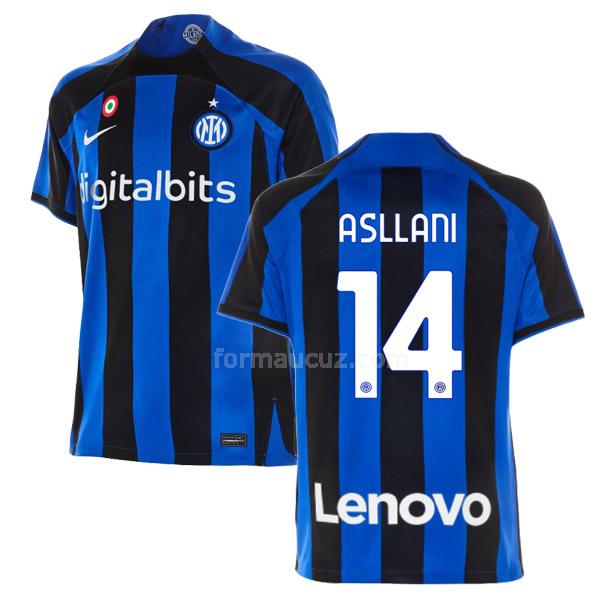 nike inter milan 2022-23 asllani İç saha forması